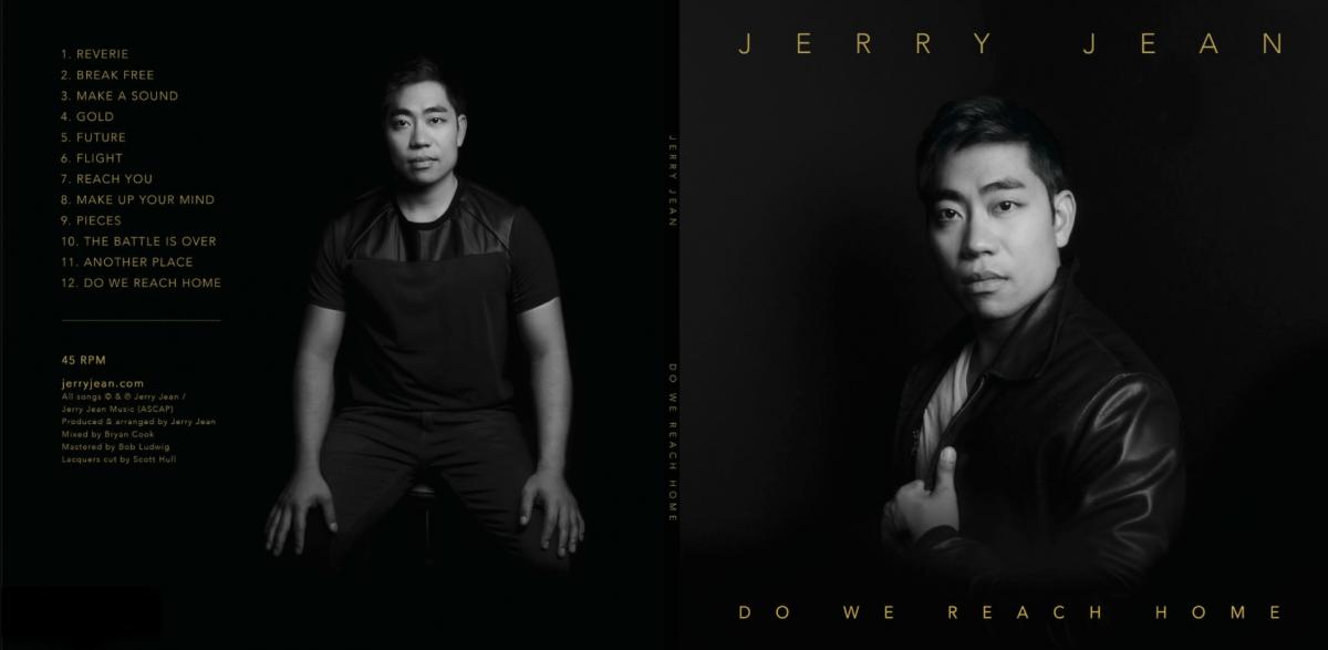 Vinyl cover, back and front