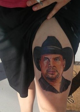 Garth Brooks tattoo