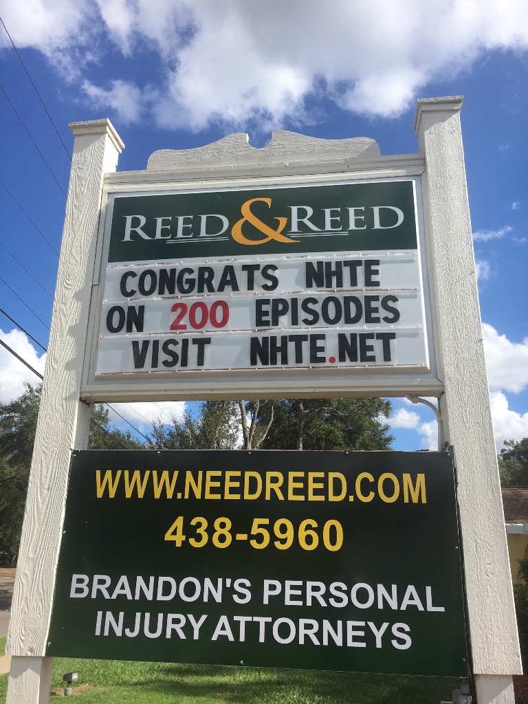 Congrats NHTE 200 on law firm sign