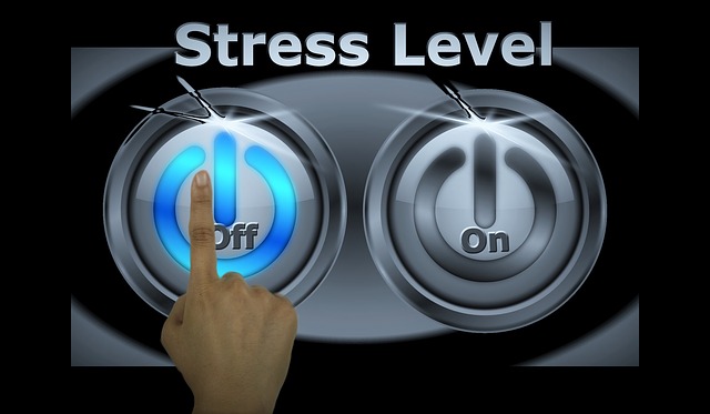 Stress Level OFF button