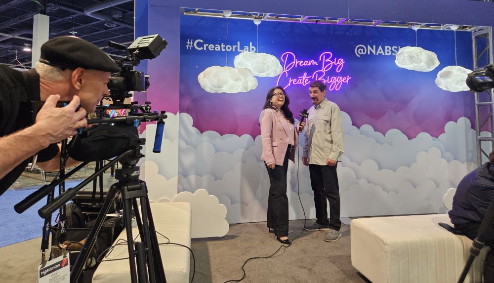 Interview at April 2025 NAB Show in Las Vegas