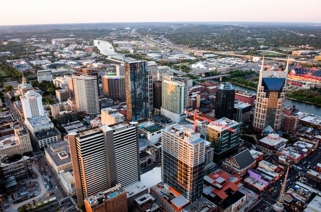 Nashville aerial photo by Mike Fox