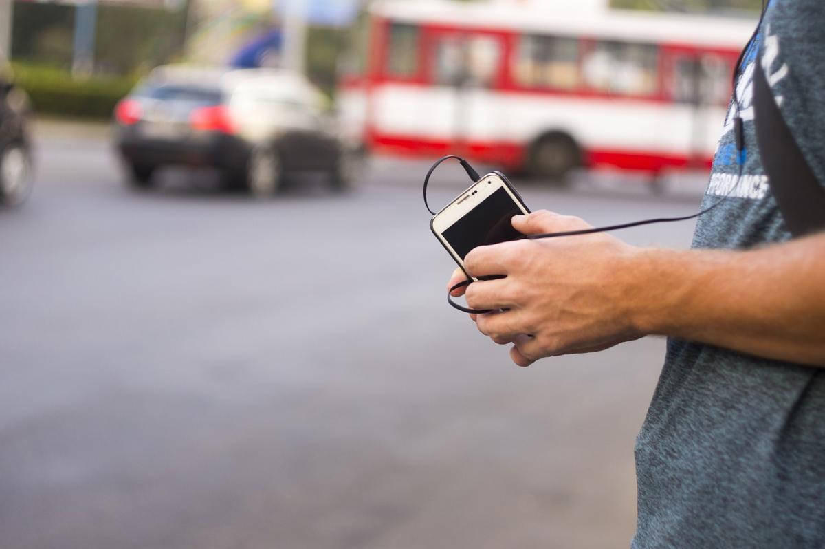 Listening through smartphone