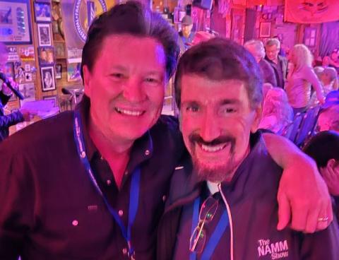 Ronnie Bowman and Bruce Wawrzyniak at the Frank Brown International Songwriters Festival